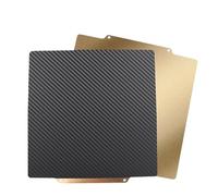 Piastra di costruzione con letto caldo in lamiera di acciaio a molla PET PEI a doppia faccia da, base magnetica compatibile con le parti della stampante 3D Voron(PET-PEI no Base,220x220mm)