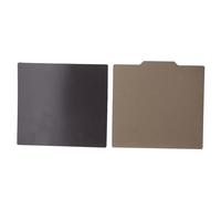 Piastra di costruzione della stampante 3d 220x240mm a doppia faccia a doppia faccia magnetica in acciaio a molla carta letto
