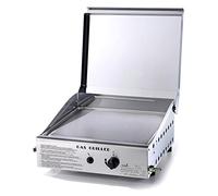 Piastra di Cottura in Acciaio a Gas GPL Ompagrill Plancha Single 4044/Cover
