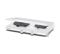 Rommelsbacher THL 3097/A piano cottura Bianco Superficie piana Piastra sigillata 2 Fornello(i)