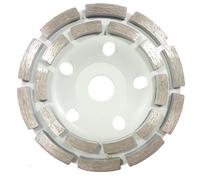 Piastra di diamanti per macinare il cemento 125mm