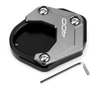 Piastra Di Estensione Del Cavalletto Laterale Per Moto Allarga La Copertura Per Kawasaki Z400 Per Ninja400 2018 2019 2020(Titanium)