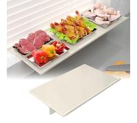 Piastra di estensione magnetica per davanzale, senza fori, movimento flessibile, per cucina, ufficio (40 x 20 cm)