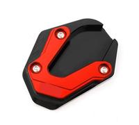 Piastra di estensione per cavalletto laterale per moto adatta per Royal per Enfield per Himalayan 450(Rosso)