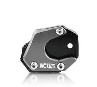 Piastra di Estensione per Cavalletto Laterale per Moto, Cavalletto Allargato, per H&Onda NC750S NC750X NC 750 S/X 2014 2015 Ingranditore del cavalletto(Titanio,M)