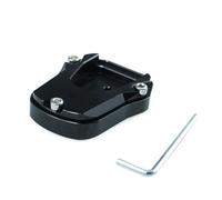Piastra di estensione per staffa laterale per moto, antiscivolo, per ingrandire il supporto di estensione del cavalletto, compatibile con NS125 NX125, cuscinetti per piedi di dolore, per uomini che