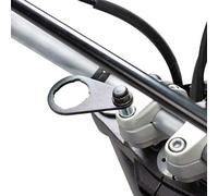 Piastra di fissaggio per accendisigari M10 sulla moto, per manubrio con vite M10