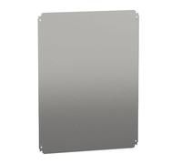 Piastra di fondo Schneider per cassette 800x600 mm lamiera zincata NSYMM86