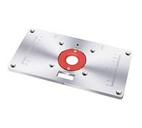 Piastra di fresatura for rifilatrice da banco for incisione Tupia Router Incisione Flip Board Piastra di fresatura in alluminio Tupia
