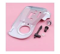 Piastra di guida del tenditore della catena adatta for kit dado barra 445 450 Motosega Sostituzione parte utensile di ricambio