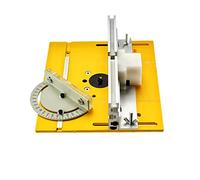 Piastra di inserimento del tavolo del router for banchi da banco for la lavorazione del legno Sega da tavolo con guida del calibro angolare Staffe scorrevoli for recinzione in profilo di alluminio Str