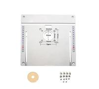 Piastra di inserimento del tavolo del router in alluminio Scheda elettrica for fresatura del legno con set di guide for calibro obliquo Tavolo for sega Banco da lavoro for la lavorazione del legno Str