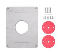 Piastra di inserimento per tavolo fresa in lega di alluminio ad alta precisione durevole assorbimento degli urti per 1611 1615 FEINRT 1800 lavorazione del legno 300x235x10mm
