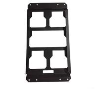 Piastra di installazione per cassetta degli attrezzi in lega di alluminio per ForPackout Toolbox compatibile con sistemi di layout modulari per officine per soluzioni di archiviazione personalizzate