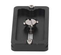 Piastra di Installazione Rapida, Tipo Universale Resistenza Alla Corrosione 1/4 Vite Piastra di Rilascio del Treppiede per Fotocamera Lega di Alluminio Facile Installazione per