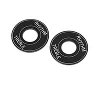 PIASTRA DI INTERRUTTORE IN ALLUMINIO TOGGLE FORTE LAVORATRICE TRESILE DURETILE RITMO LP EPI ACCESSORIO A CHITARRA (Nero)