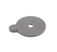 Piastra di livellamento del treppiede da 60 mm con livellamento circolare a bolle di livellamento offset per facili configurazioni e regolazione piastra di livellamento del treppiede