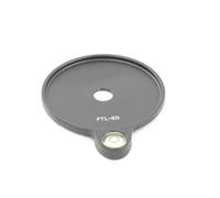 Piastra di livellamento del treppiede da 60 mm con offset circolare a bolle per configurazioni facili e piastra di livellamento del treppiede di regolazione