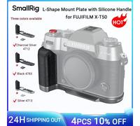SMALLRIG 4712 Silicone L-Shape Handle for Fujifilm X-T50 Charcoal Silver