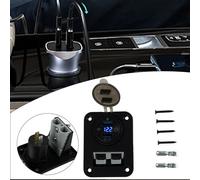 Piastra di montaggio a incasso doppia presa USB con QC 3 0 ricarica i tuoi dispo