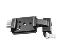 Piastra di montaggio a slitta fredda Adattatore morsetto per 2 C 2 3 Compatibile 1/4 e 3/8 filettato per il fissaggio di microfoni Monito Wireless Receive