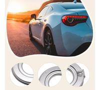 Piastra di montaggio del supporto ABS da 40 mm per freno posteriore Megane