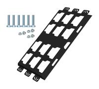 Piastra di montaggio integrale di aggiornamento per Packouts Rack di stoccaggio per utensili elettrici ad alta resistenza a piena larghezza di montaggio per utensili elettrici