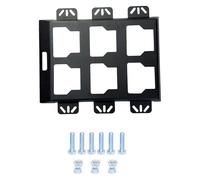 Piastra di montaggio integrale di aggiornamento per Packouts Rack di stoccaggio per utensili elettrici ad alta resistenza a mezza larghezza di montaggio per utensili elettrici