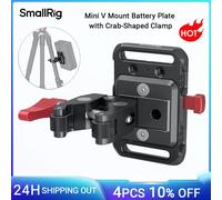 SmallRig 2989 Mini V Mount Battery Plate with Crab Shaped Clamp