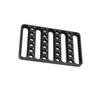 Piastra di montaggio per fotocamera in metallo Tagliere per formaggi a montaggio rapido per gabbie DSLR Caratteristica 1/4-20 Fori di fissaggio filettati Configurazione della fotocamera