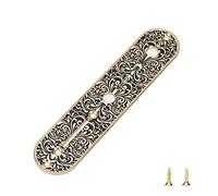 Piastra di montaggio per il controllo della chitarra, piastra di controllo per chitarra elettrica Parte di ricambio per accessori intagliati in metallo per la sostituzione delle (D'oro)