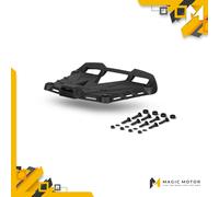 Piastra di montaggio SHAD nera in alluminio con viti SH48 D1BTRPA2