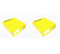 Piastra di montaggio specchio + Kit di riparazione pinza freno TEXTAR per VW