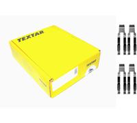 Piastra di montaggio specchio + Kit guida pinza freno TEXTAR per NISSAN MICRA