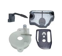 Piastra di presa dell'oliatore della pompa dell'olio adatta for il collettore di aspirazione della motosega Hus 136 137 141 142 F, pezzo di ricambio