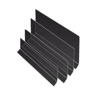 Piastra di prolunga per davanzale, Scaffale for rack di estensione for spazio vuoto sul davanzale della finestra a forma U in acrilico, dimensioni multiple