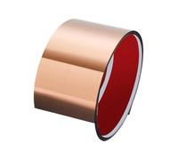 piastra di protezione autoadesiva, Piastra di battuta della porta con coperchio for la punta in acciaio inossidabile(Brush Rose Gold,10cm 1 roll-5m)