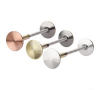 Piastra di protezione per porta con design antifurto per una lunga durata (bronzo rosso)