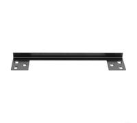 Piastra di protezione per porta in acciaio inox, a forma di L, invisibile, protezione di sicurezza per porte sbalzanti, installazione facile con viti (17,8 cm)