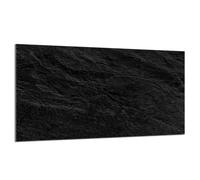 DarHaus Piastra di copertura 90 x 52 cm copertura piano cottura a induzione universale in ceramica per piatti da cucina paraspruzzi tagliere in vetro temperato, decorazione, Nero ardesia