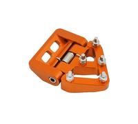 Piastra di punta del pedale del freno posteriore pieghevole for moto compatibile con TE FE TX FX TC FC EXC EXCF SX SXF XC XCF 125 250 350 450 500(Orange)