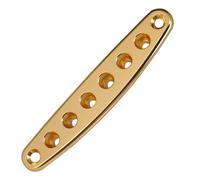 Piastra di ricambio della presa della corda del ponte della chitarra attraverso il corpo della presa della corda della chitarra piastra metallica
