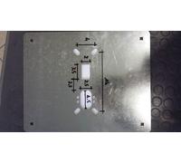 PIASTRA DI RINFORZO PER SERRATURA PREFER SECUREMME PER PORTA BASCULANTE GARAGE