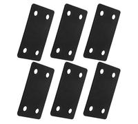 Piastra di riparazione 12 pezzi Staffa diritta for giunzione piatta in acciaio inossidabile for raccordi for mobili in legno