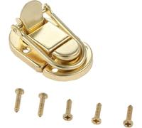 Piastra di riparazione della cerniera, 2 pezzi Lucchetto a scatto in metallo Chiusura a Fibbia a levetta for bagagli Chitarra Custodia da volo Scatola Pulsante Nodo a bullone