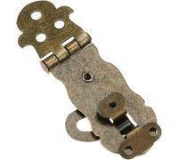 Piastra di riparazione della cerniera, Cerniere nascoste da 90 gradi for mobili, armadi, credenze, cerniere for porte a forma di ponte con viti, strumenti for ferramenta fai te, 1 pz