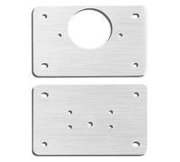 Piastra di riparazione della cerniera, Set di piastre montaggio, piastra fissaggio for cerniere in acciaio inossidabile, manutenzione delle porte degli armadi, restauratore, installatore for(1pc A01)