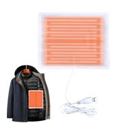 Piastra Di Riscaldamento Per Abbigliamento E Indumenti | Tappetino Riscaldante Con Connessione Usb A 5 Volt | Termocoperta Elettrica per Abbigliamento - Per Giubbotto, Giacca, Campeggio,