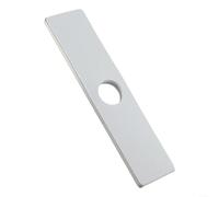 Piastra di scarico dal design elegante e moderno per proteggere efficacemente i fori inutilizzati del lavandino (spazzolato)