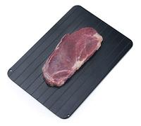 Piastra di scongelamento rapido degli alimenti, con fessura e 4 tappeti, senza elettricità, forno a microonde, acqua calda/scongelamento rapido adatto a pesce/carne/alimenti surgelati